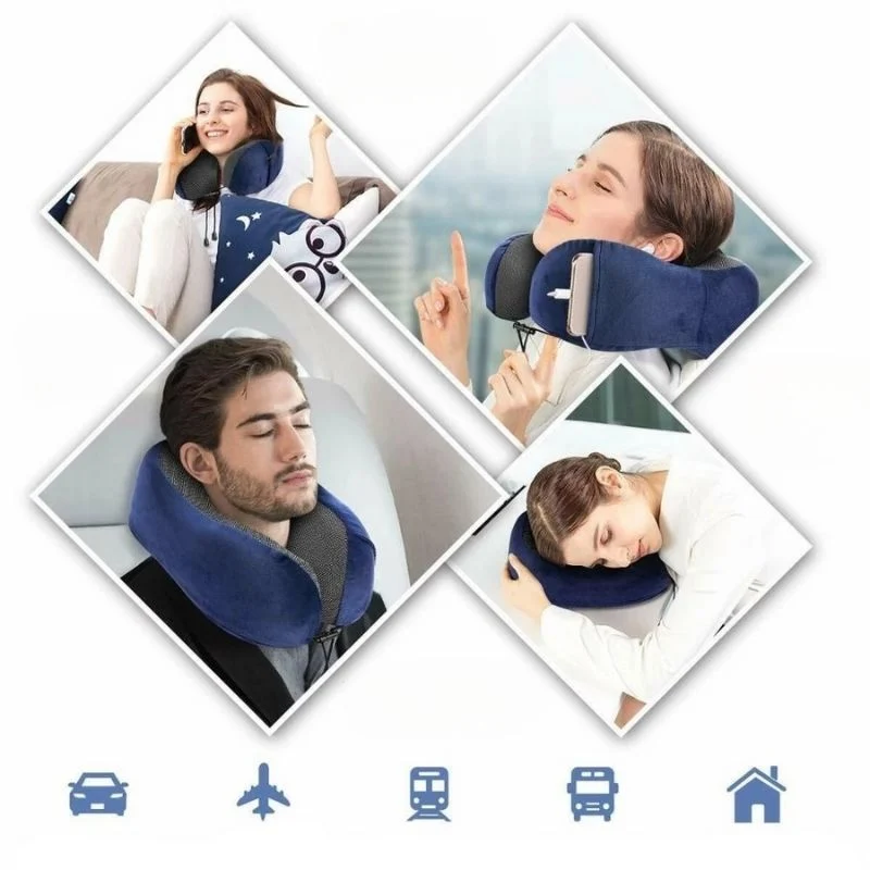 Kit oreiller de voyage plus masque et boules Quies⎮Aides au sommeil