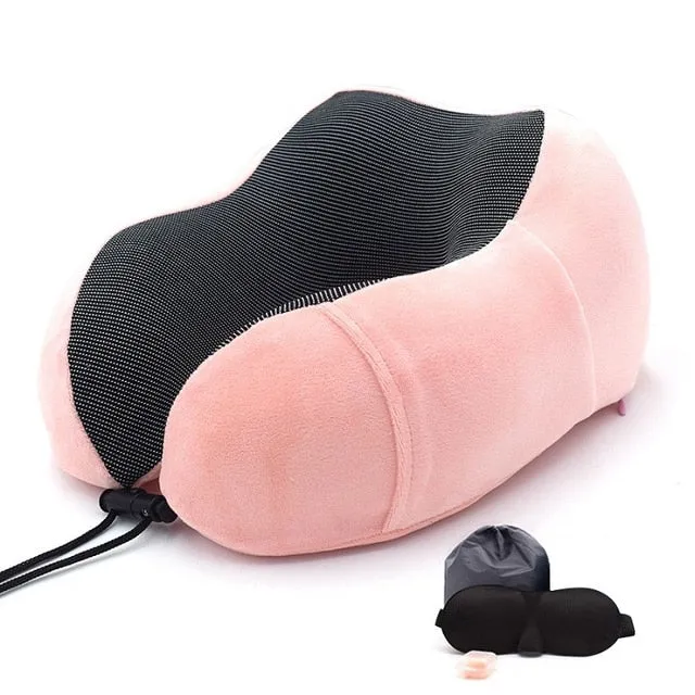 Kit oreiller de voyage plus masque et boules Quies⎮Aides au sommeil