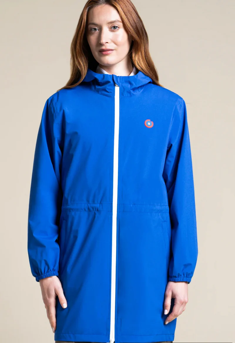 FLOTTE Amelot Classique BLEU KLEIN - Imperméable long