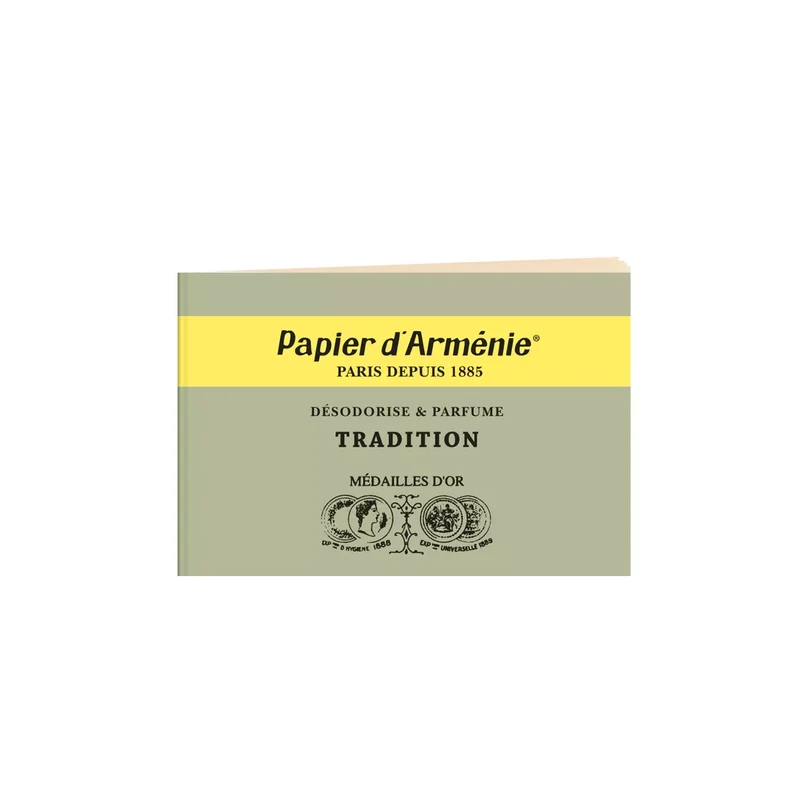 Papier d'Arménie carnet traditionnel triple