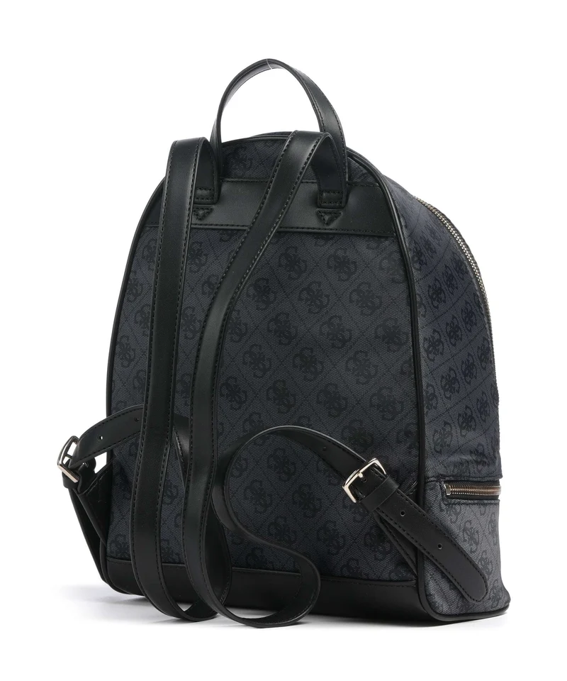 Guess Adrian Logo Medium Sac à dos coal logo