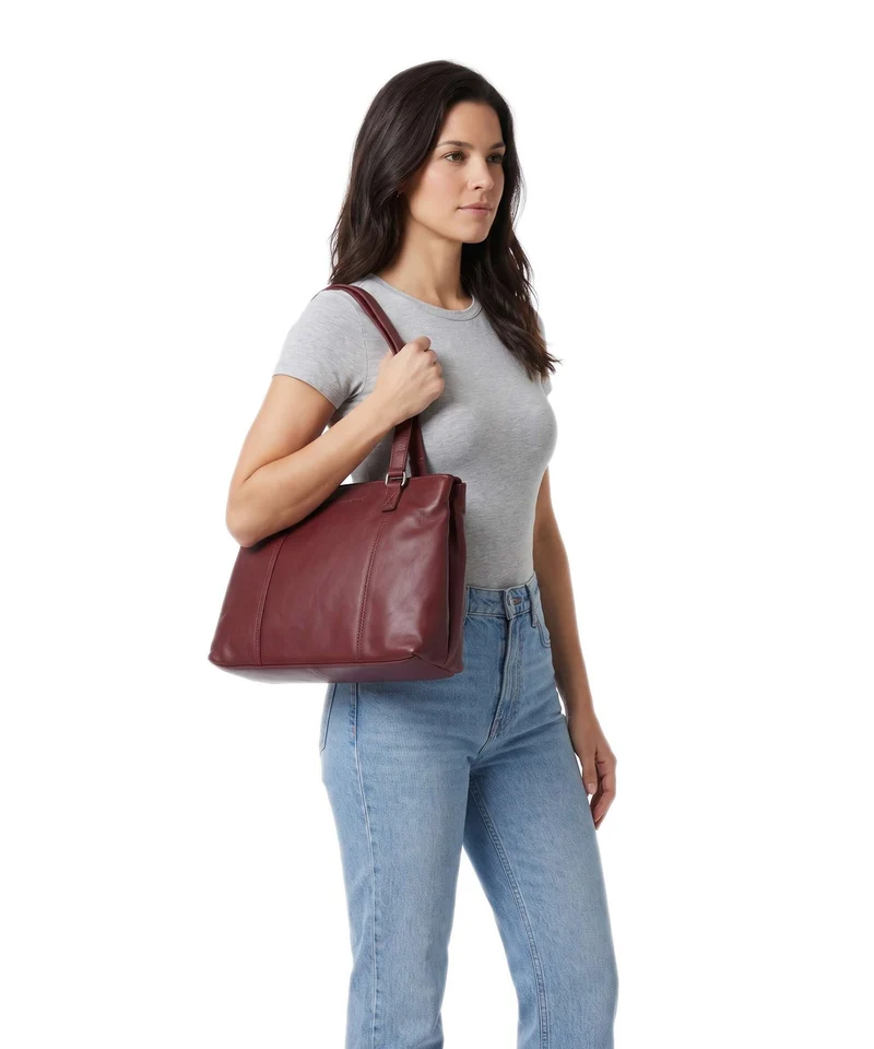 The Chesterfield Brand Serene Marvos Cabas berry