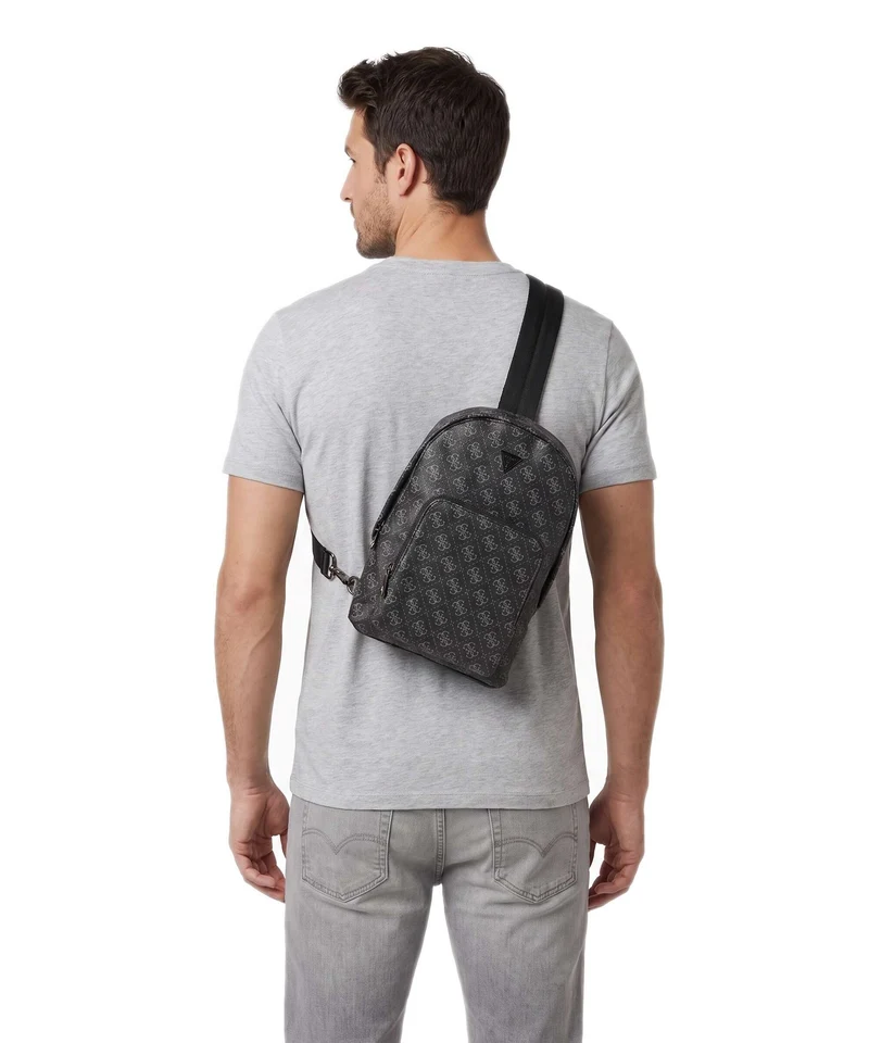 Guess Milano Sac sling dark black