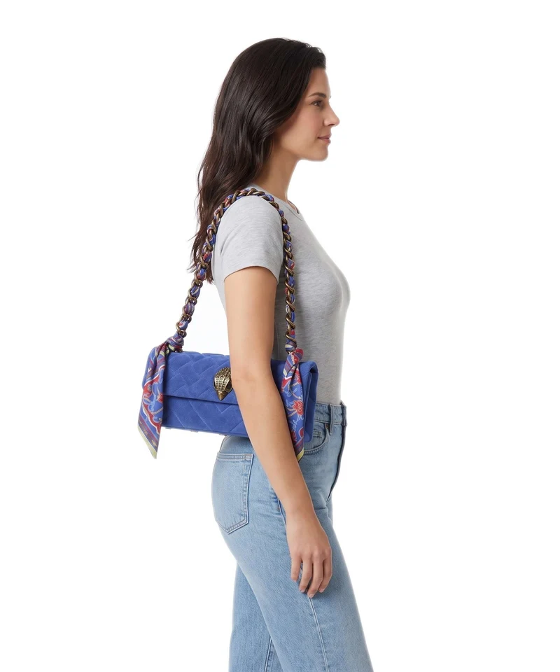 Kurt Geiger Kensington Sac porté épaule blue