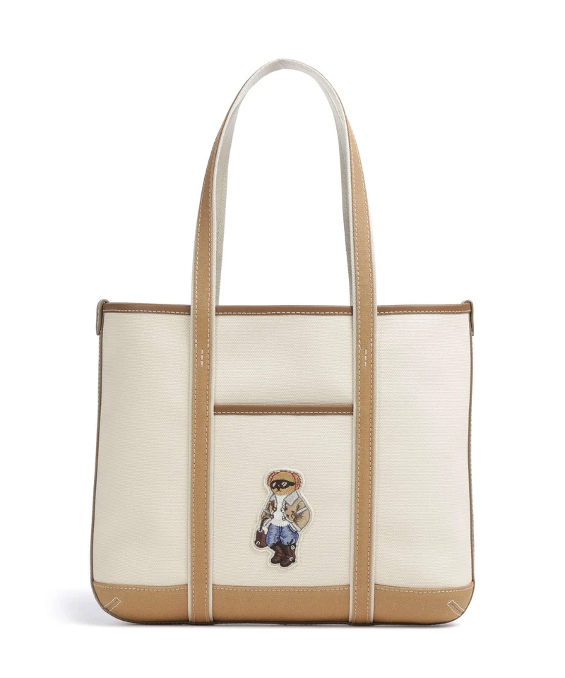 Polo Ralph Lauren Bear Small Cabas ecru/berkshire