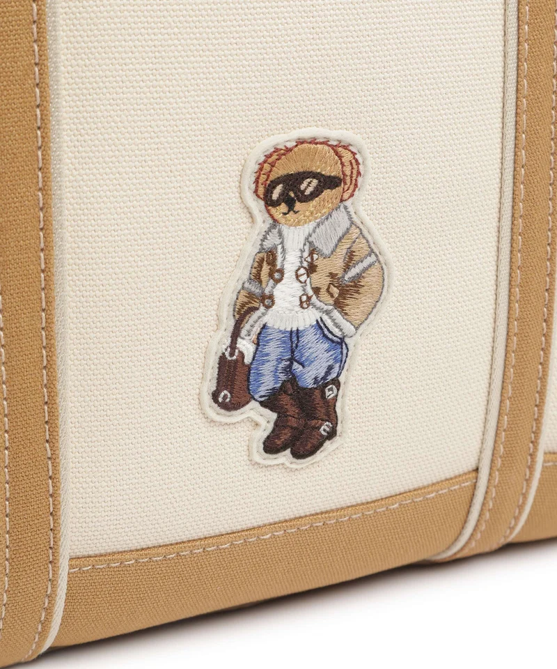 Polo Ralph Lauren Bear Small Cabas ecru/berkshire