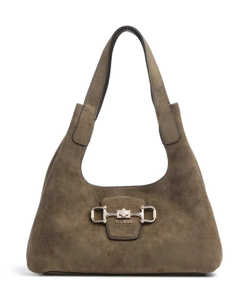 Guess Sunset Small Sac porté épaule olive
