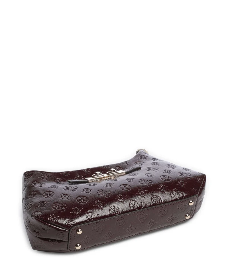 Guess Carmella Sac porté épaule burgundy logo