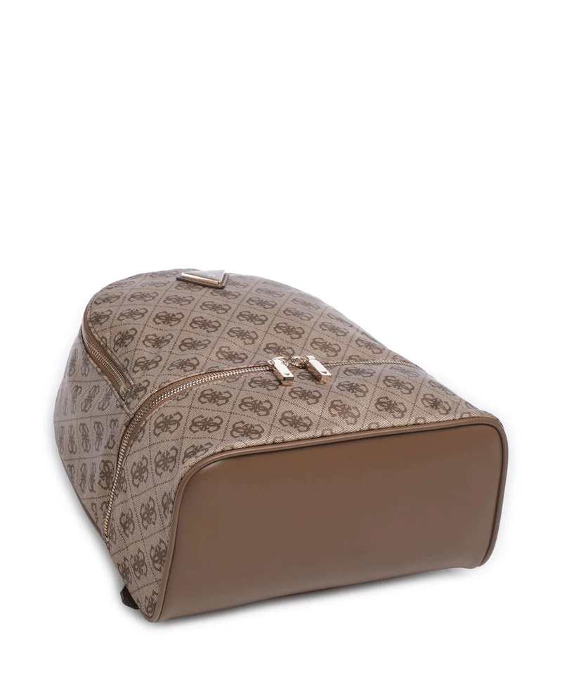 Guess Adrian Logo Medium Sac à dos latte logo