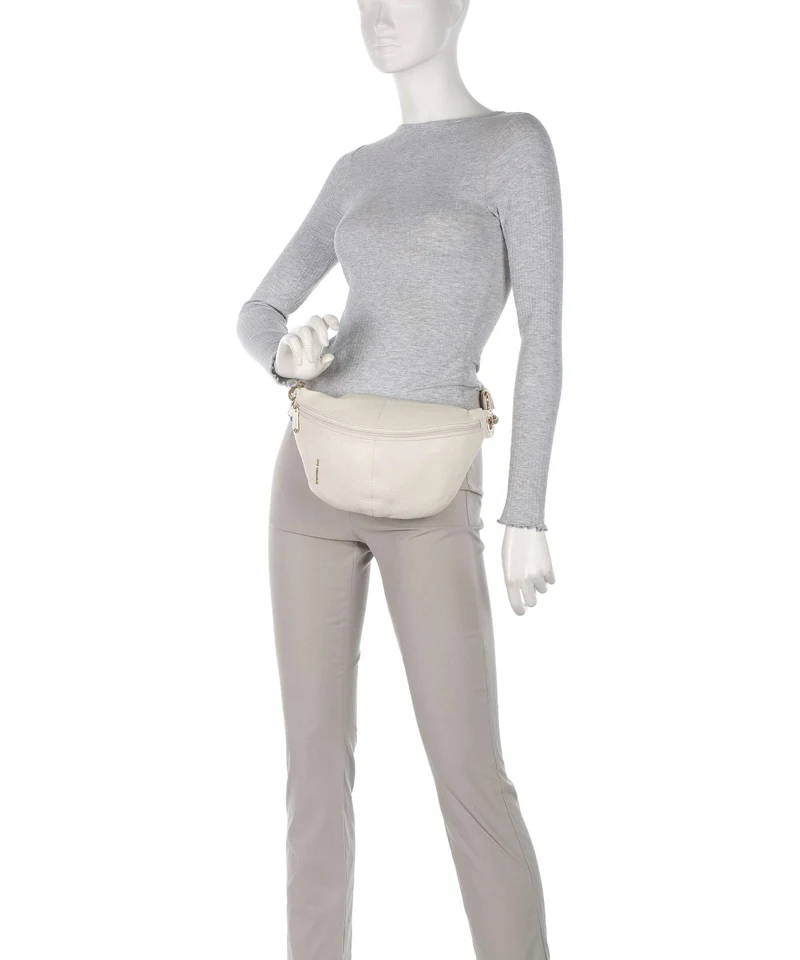 Mandarina Duck Mellow Leather Sac banane almond