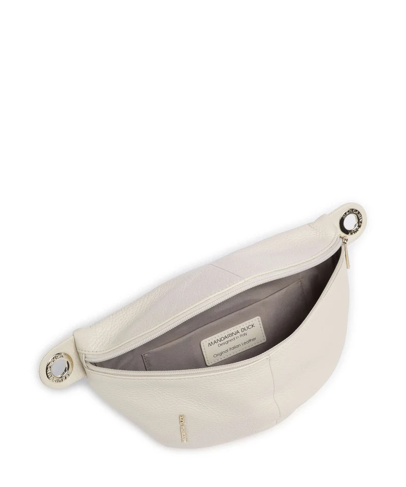 Mandarina Duck Mellow Leather Sac banane almond