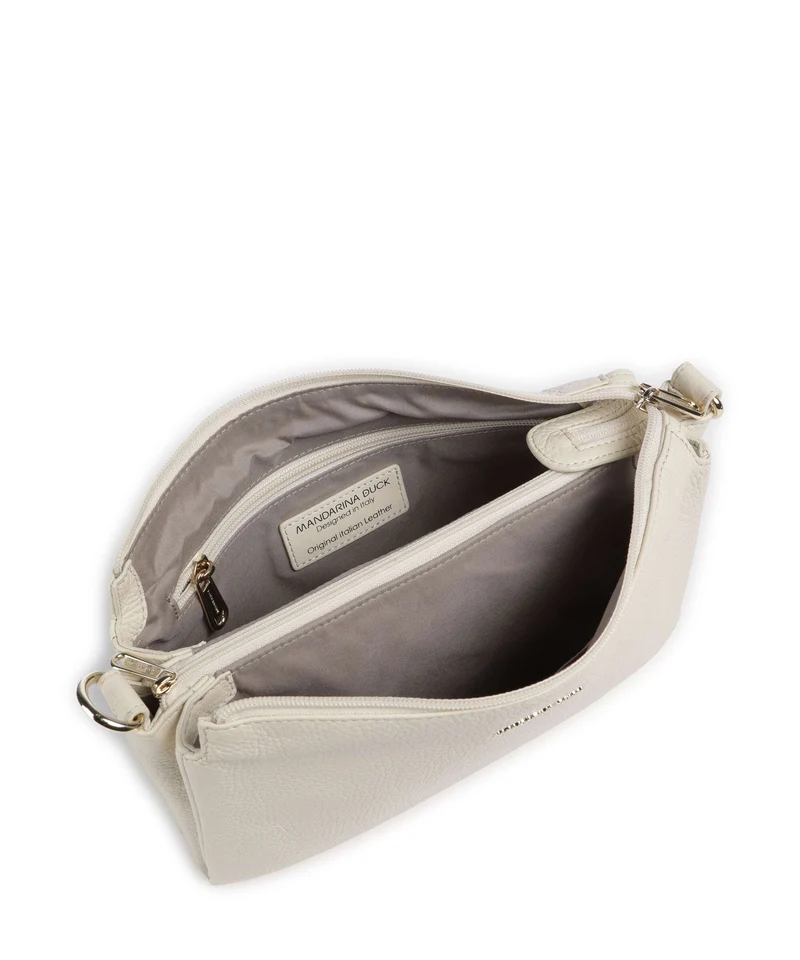 Mandarina Duck Mellow Leather Sac bandoulière almond