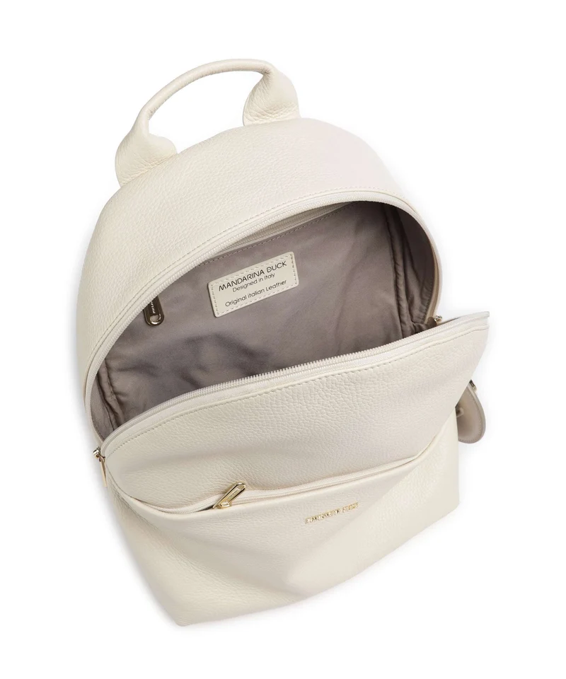 Mandarina Duck Mellow Leather Sac à dos almond