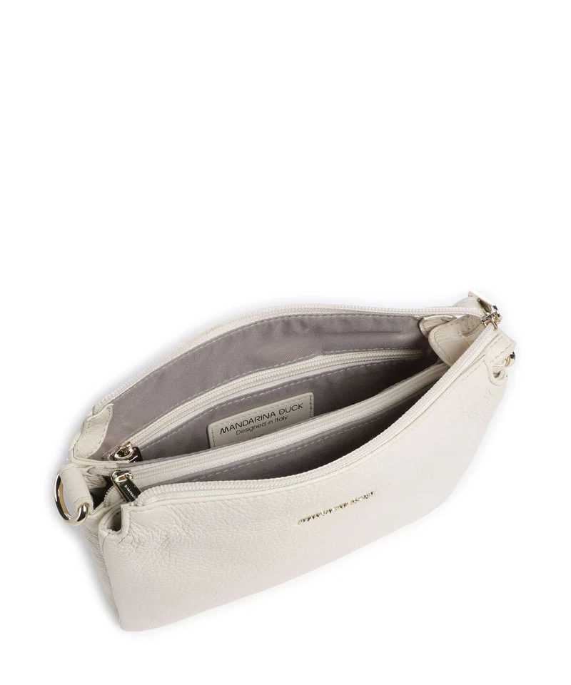 Mandarina Duck Mellow Leather Sac bandoulière almond