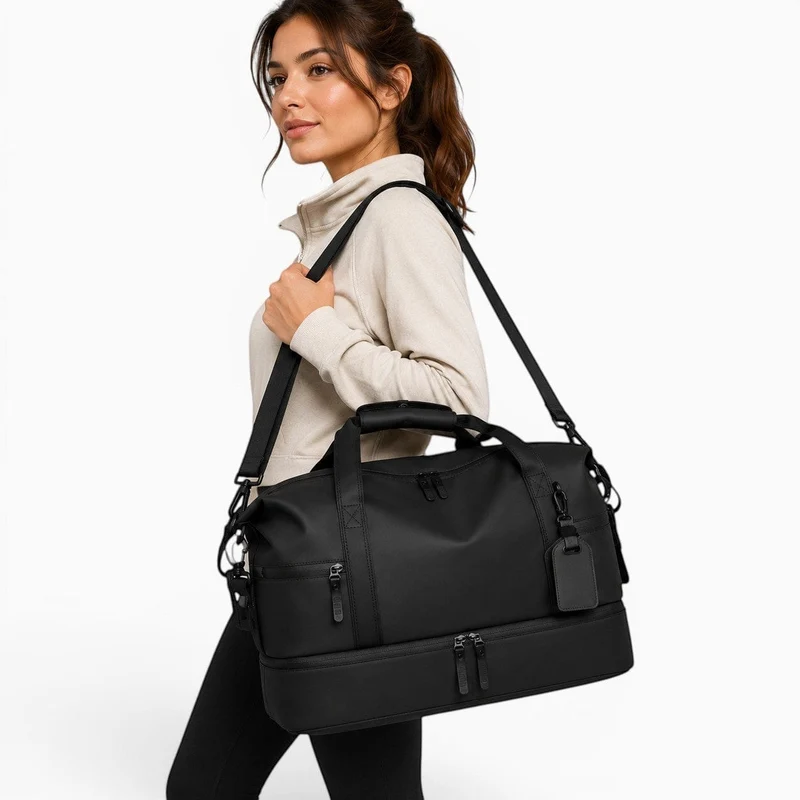 Sac voyage cabine avec compartiment chaussures