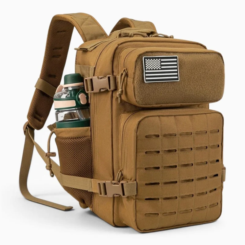 Sac a dos tactique militaire compact pour randonnée, sport et outdoor