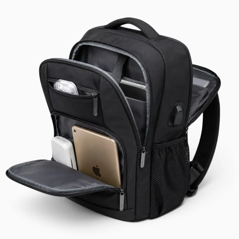 Sac a dos ordinateur portable avec port USB et grande capacité