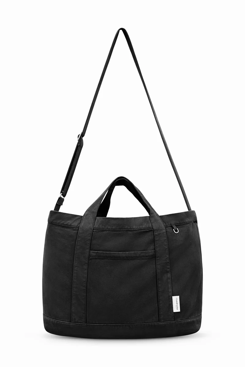Montmartre le cabas XL - Polycoton Recyclé Noir