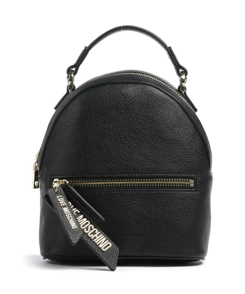 Love Moschino Signature Sac à dos nero