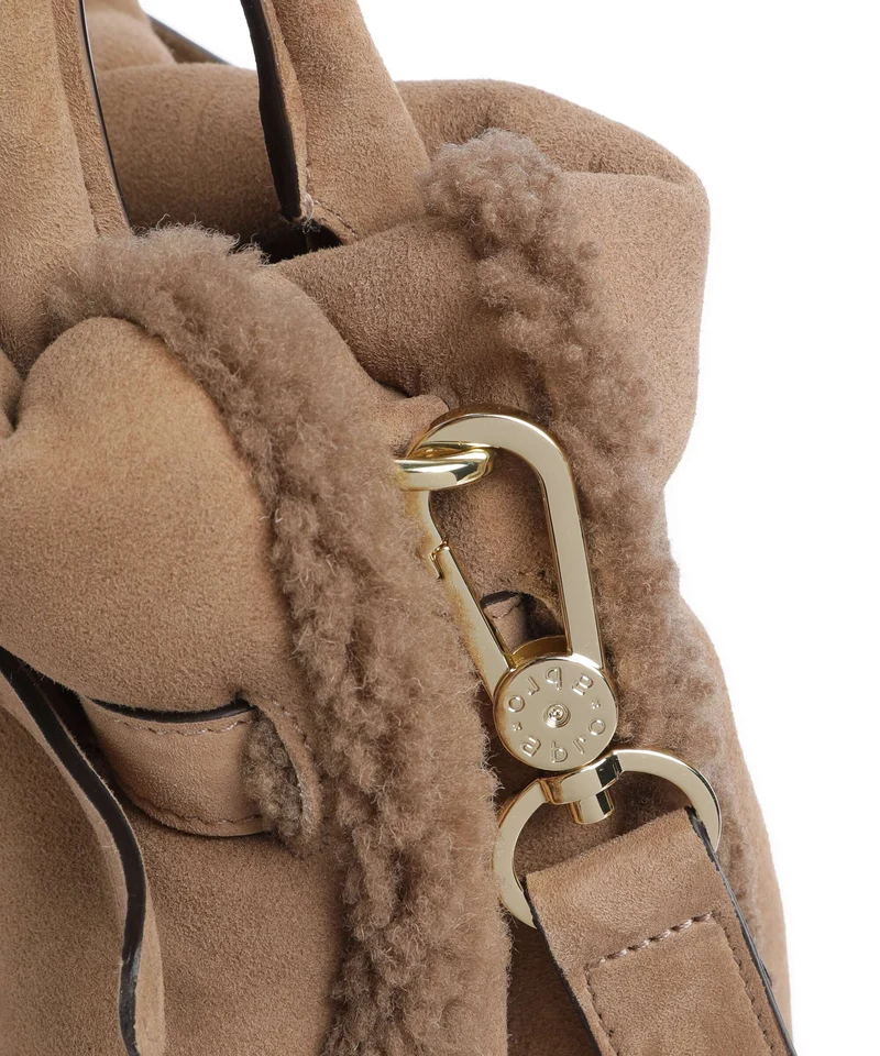 Abro Shearling Jill Sac à main cappuccino