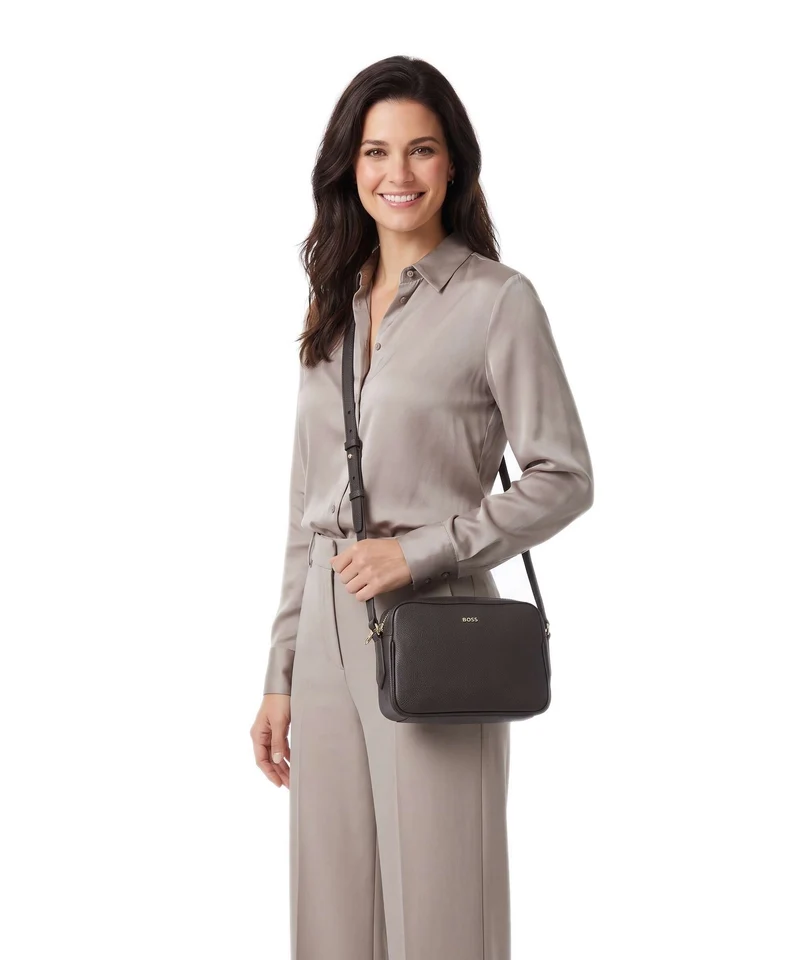 BOSS Lenah Sac bandoulière dark brown
