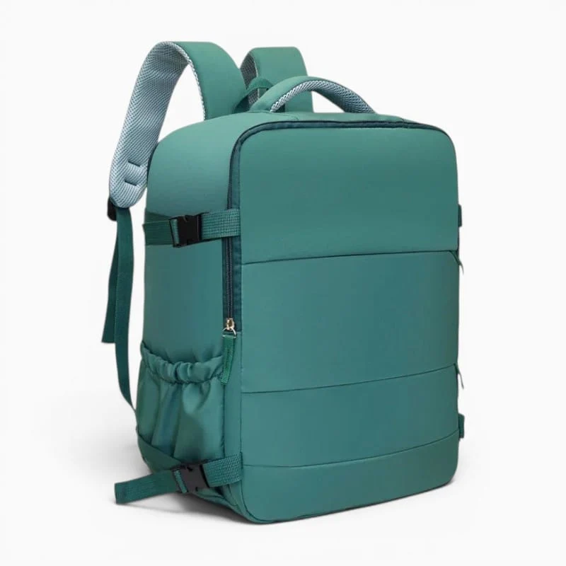 Sac a dos voyage cabine 40x20x30 avec ouverture valise et rangement optimisé