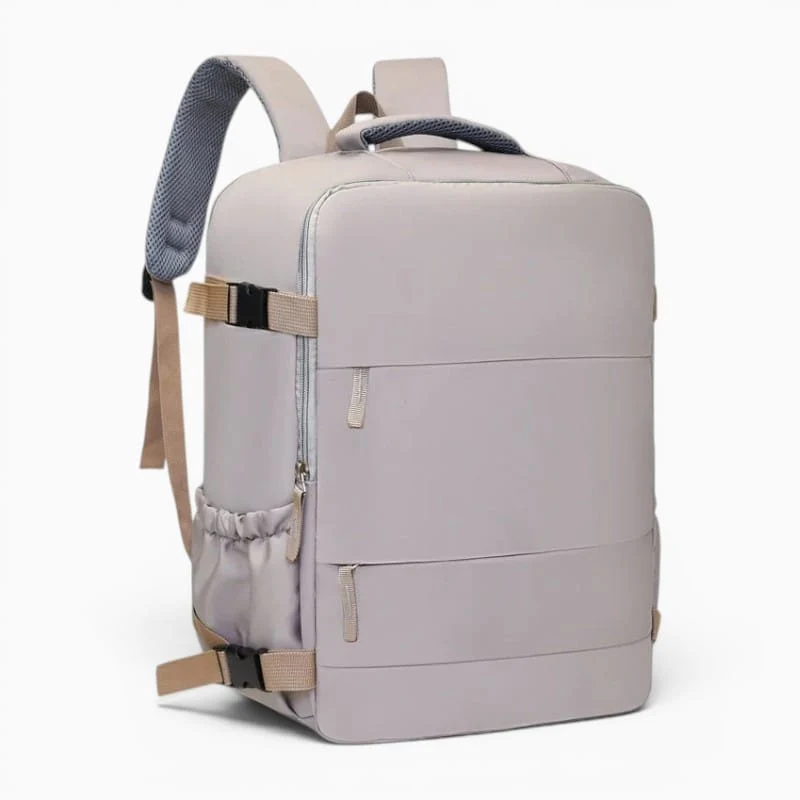 Sac a dos voyage cabine 40x20x30 avec ouverture valise et rangement optimisé