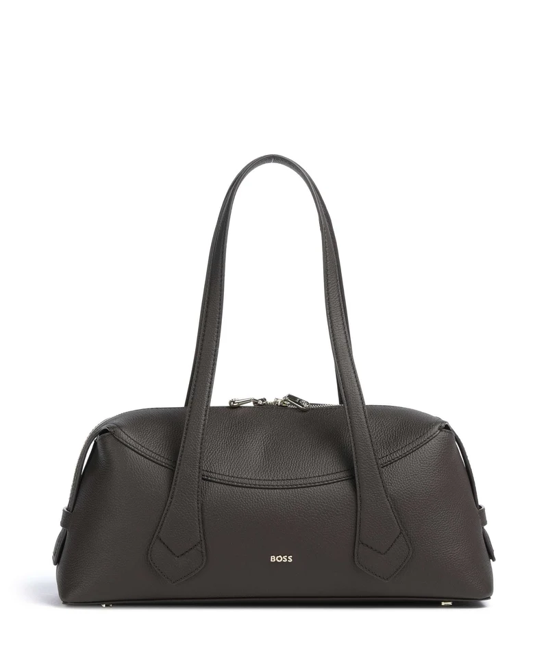 BOSS Lenah Sac porté épaule dark brown
