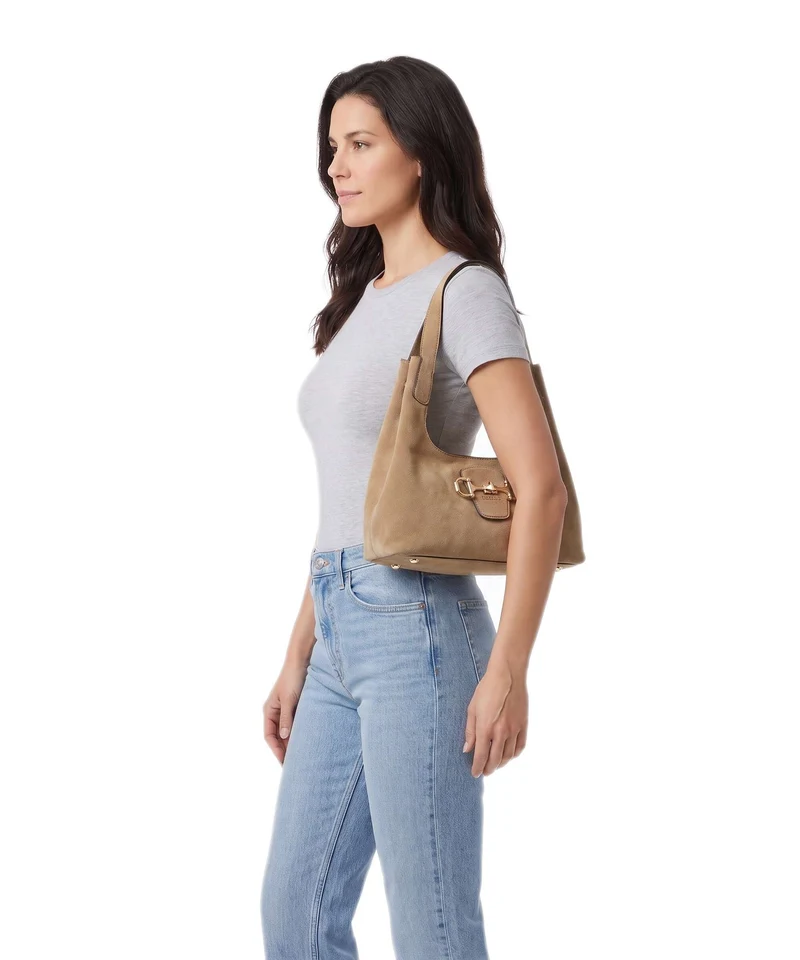 Guess Sunset Small Sac porté épaule tan