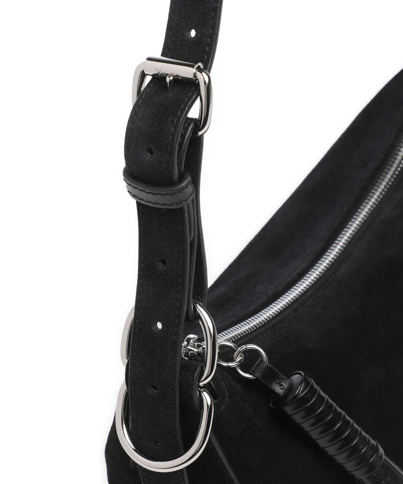 Vivienne Westwood Emma Suede Sac porté épaule black