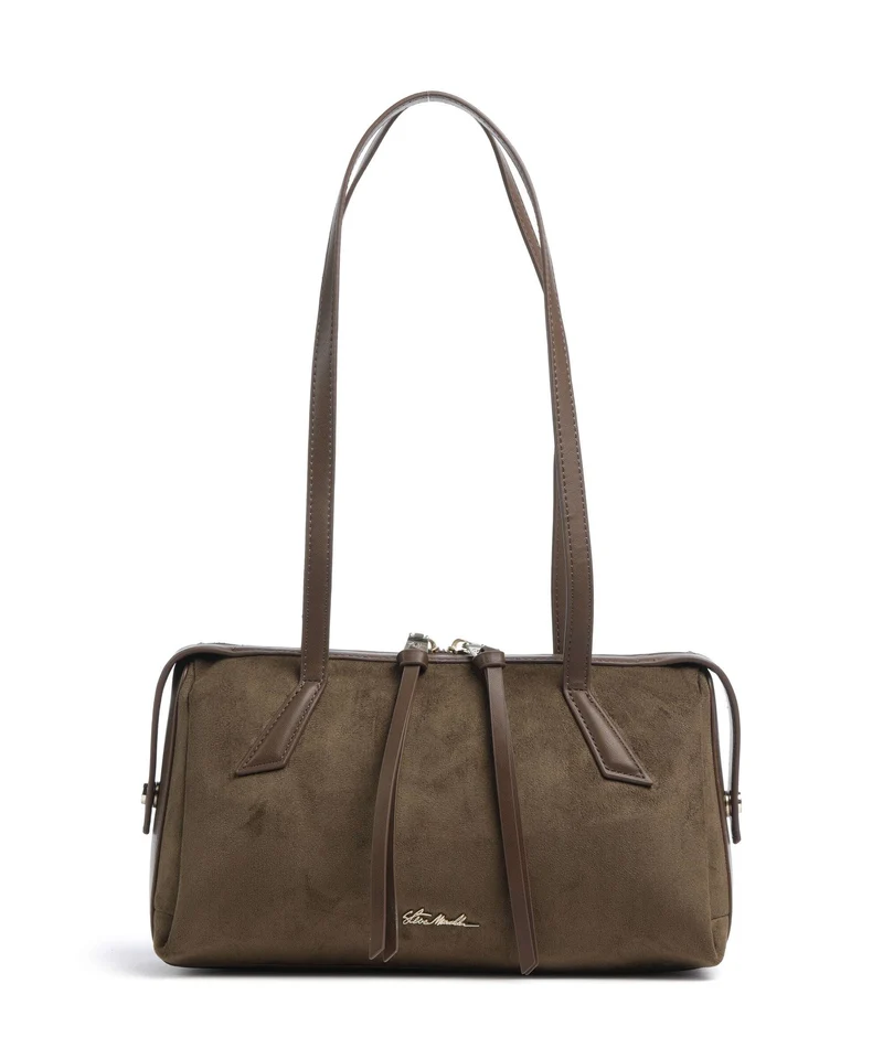 Steve Madden BDUSK Sac porté épaule olive/gold