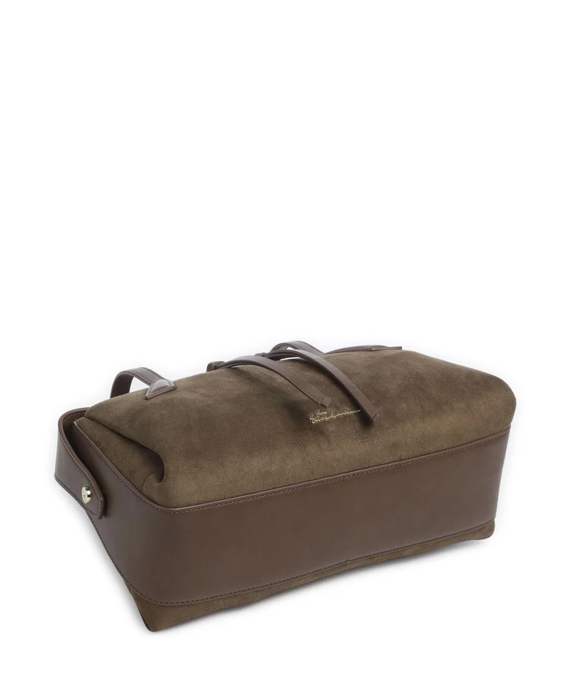 Steve Madden BDUSK Sac porté épaule olive/gold
