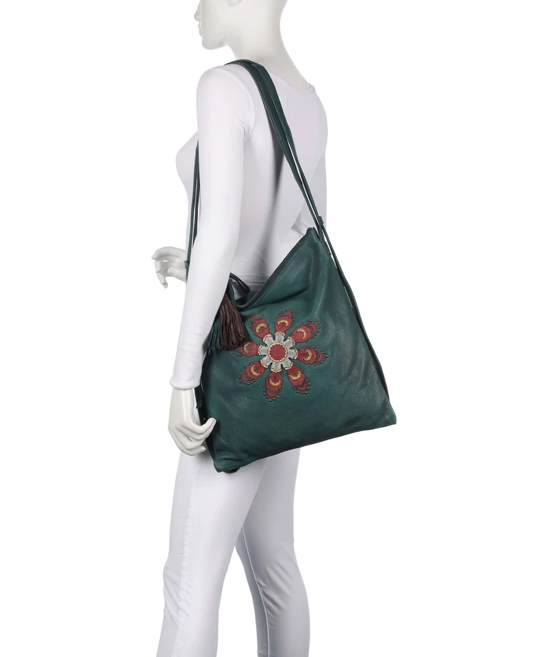 Taschendieb Wien Brigittagasse 2 Sac à main porté dos forest biome