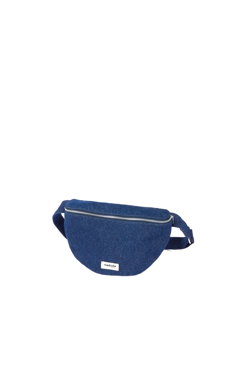 Custine XL le sac banane - Denim Brut recyclé