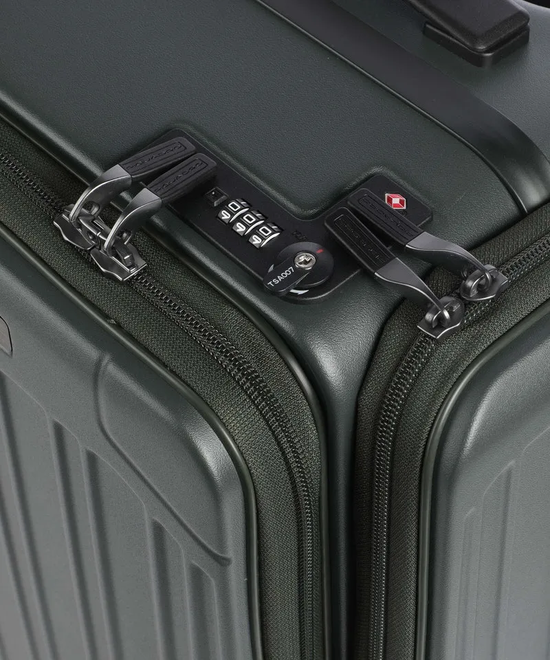 Piquadro Valise 4 roues mat green
