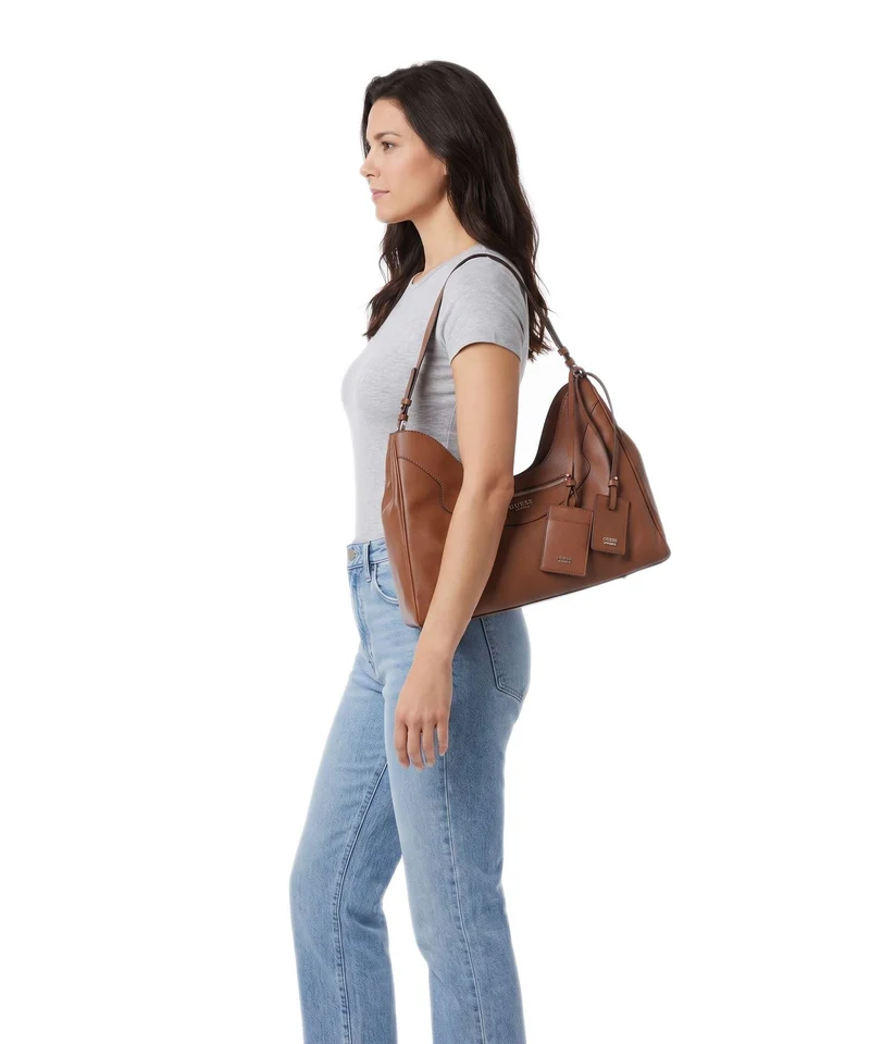 Guess Antonia Sac fourre-tout cognac
