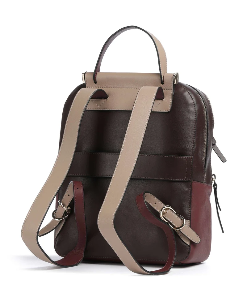 Piquadro W92T Sac à dos bordeaux/pink