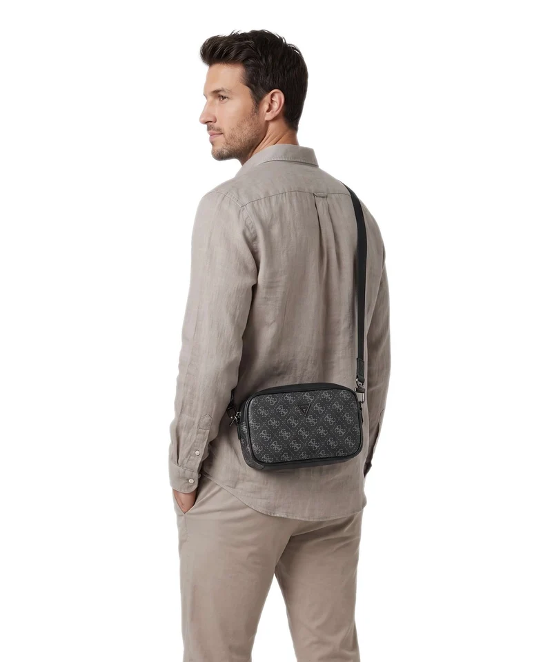Guess Milano Small Sac bandoulière dark black