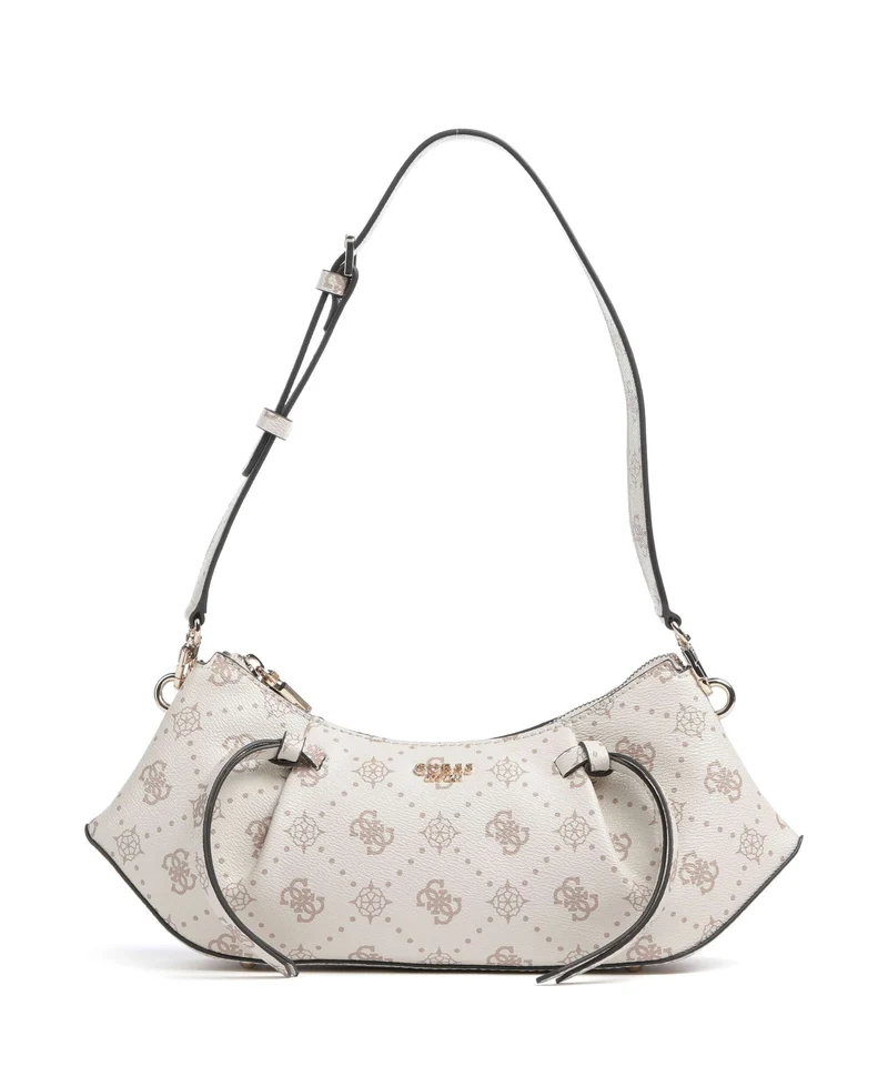 Guess Allegra Logo Sac porté épaule vanilla logo