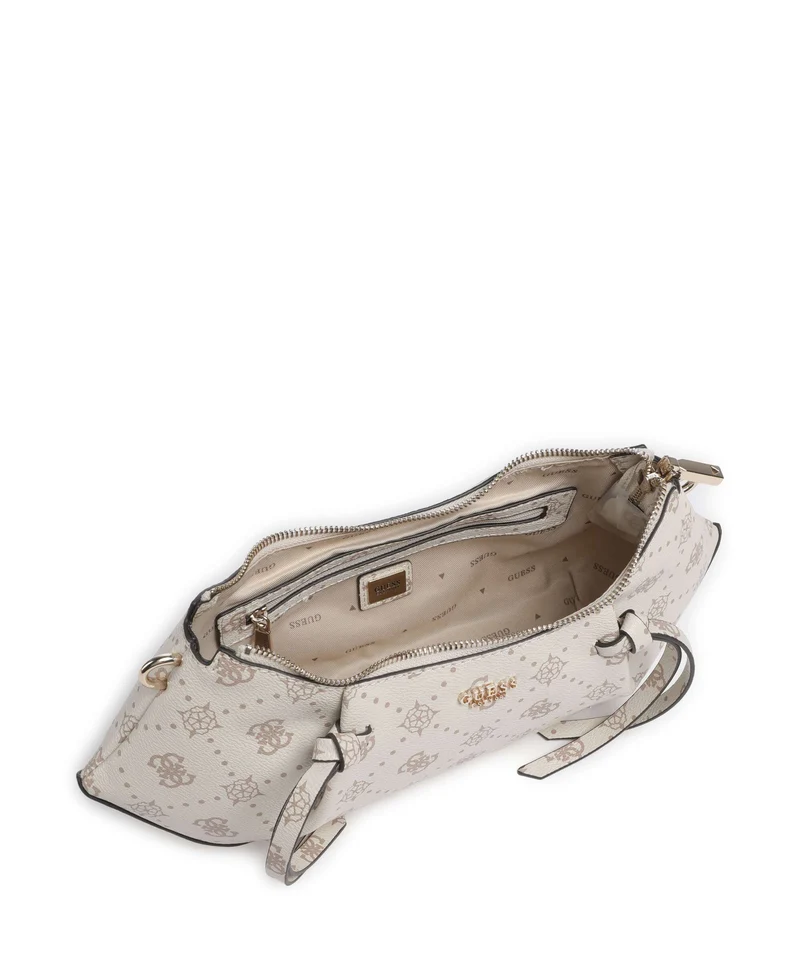 Guess Allegra Logo Sac porté épaule vanilla logo