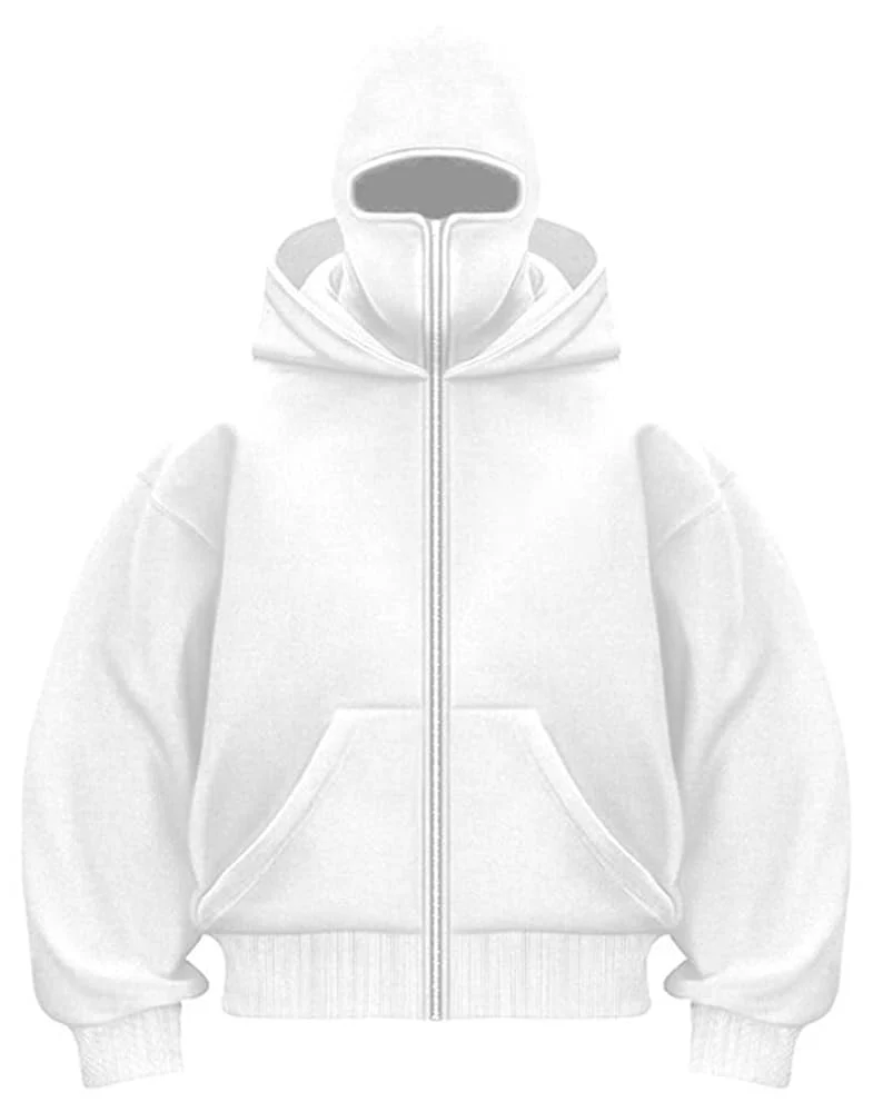 Veste cagoule à capuche zippée " Anti-Social" MASKD