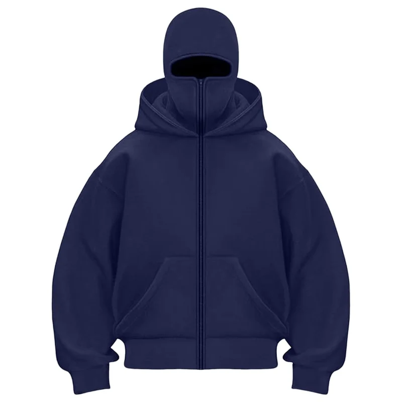Veste cagoule à capuche zippée " Anti-Social" MASKD