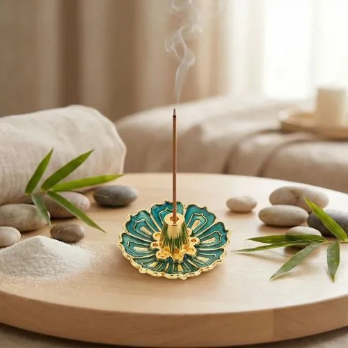 Porte Encens Fleur de Lotus | Zen Naturel