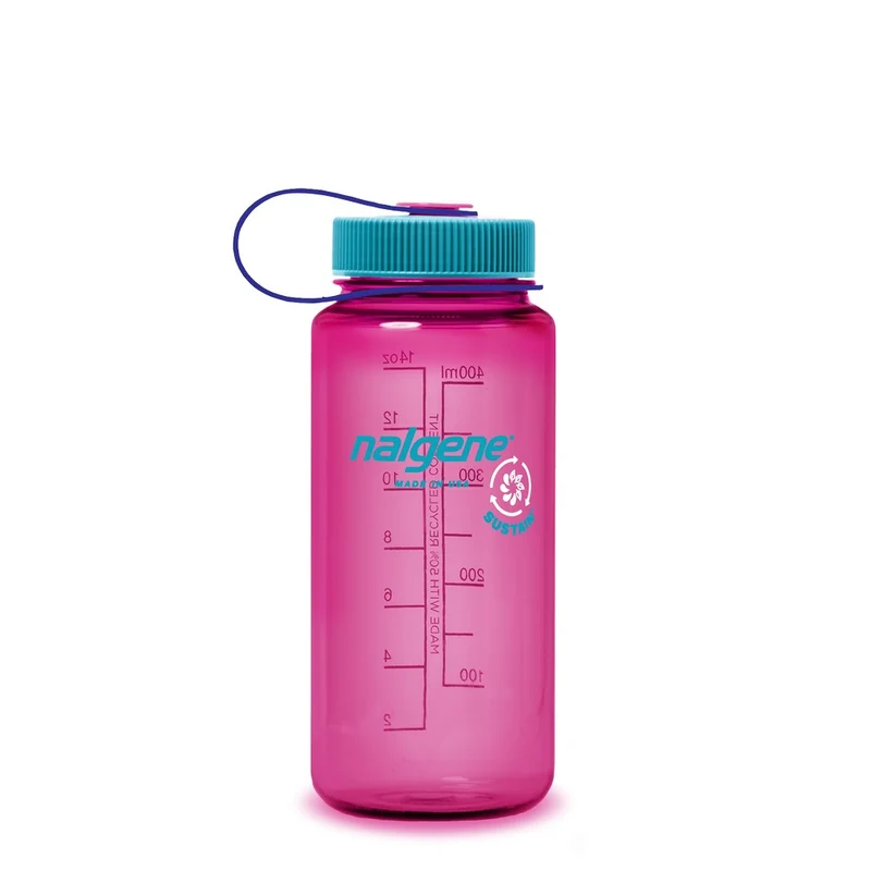 Bouteille Nalgene Sustain à grand goulot 500 ml – Electric Magenta