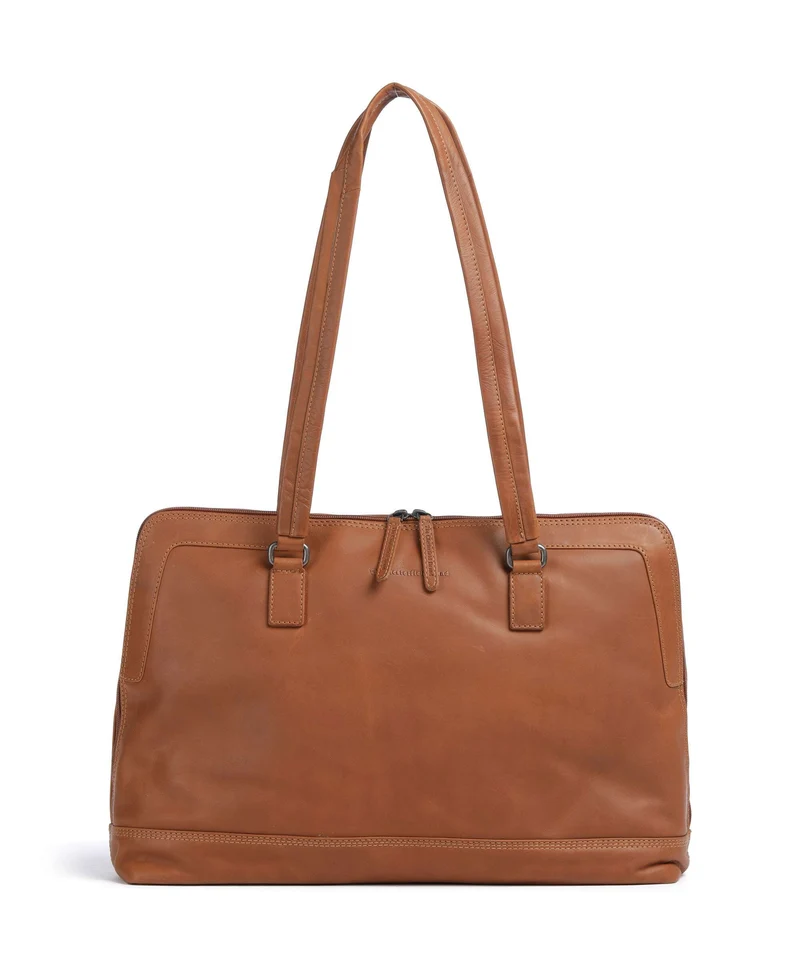 The Chesterfield Brand Wax Pull Up Cow Isara Cabas cognac
