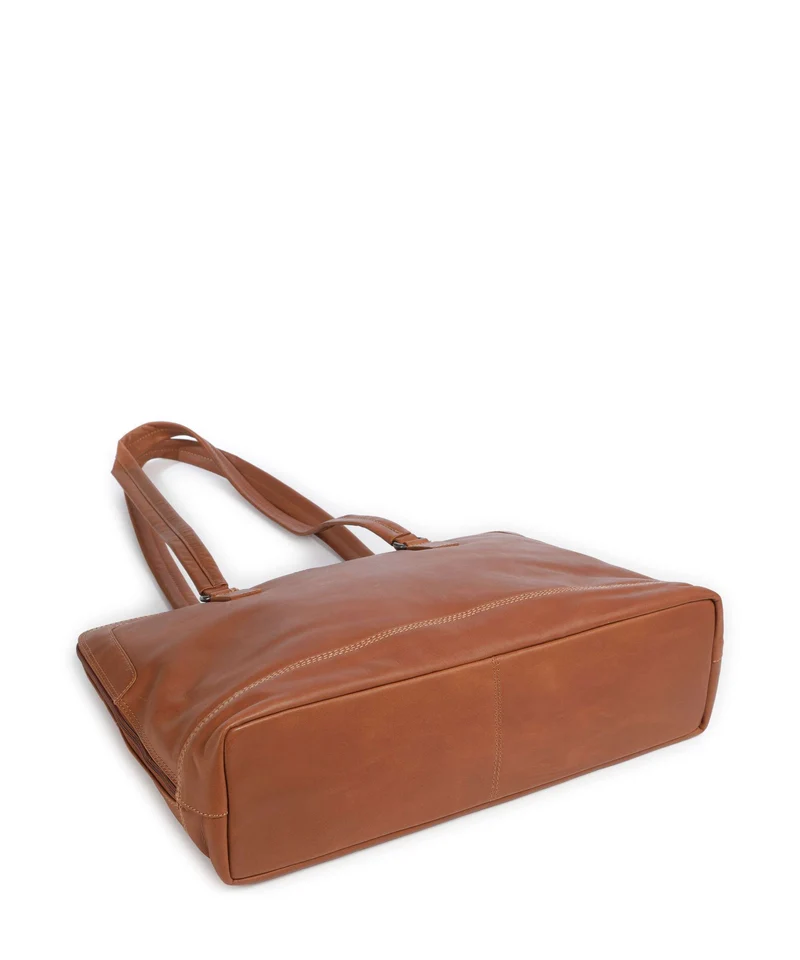 The Chesterfield Brand Wax Pull Up Cow Isara Cabas cognac
