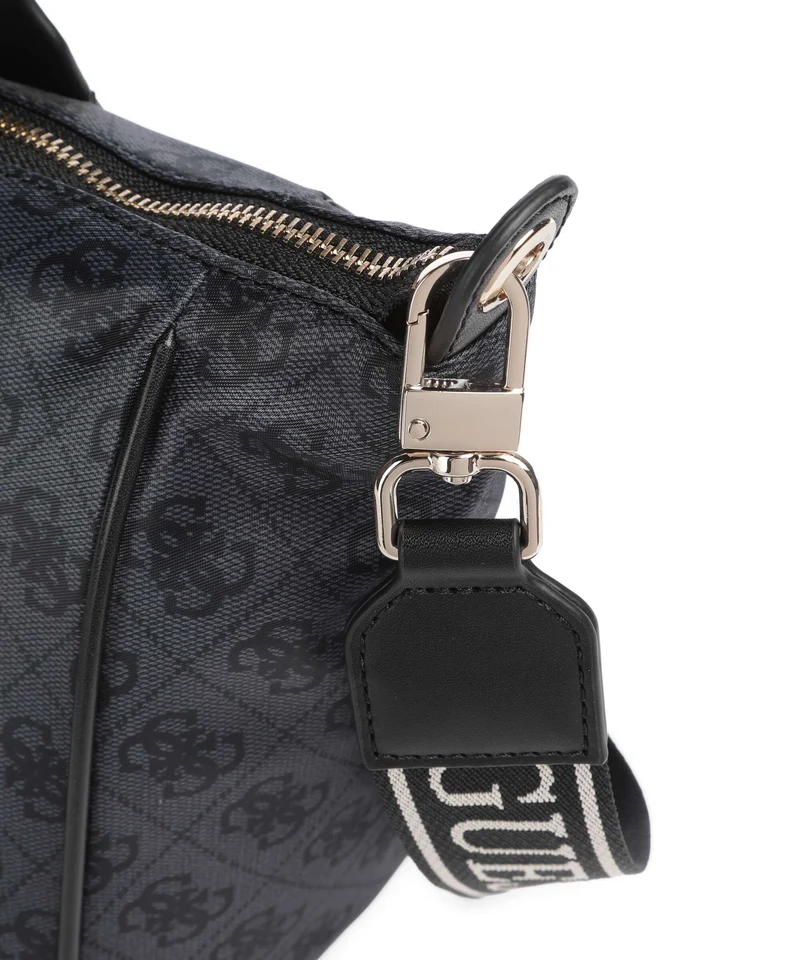 Guess Adrian Logo Small Sac à main coal logo