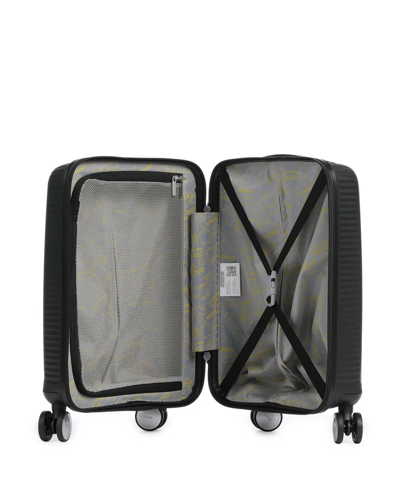 American Tourister Soundbox Mini Valise enfant à roulettes bass black