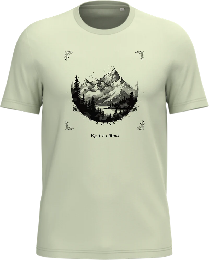T-shirt écoresponsable - Mons