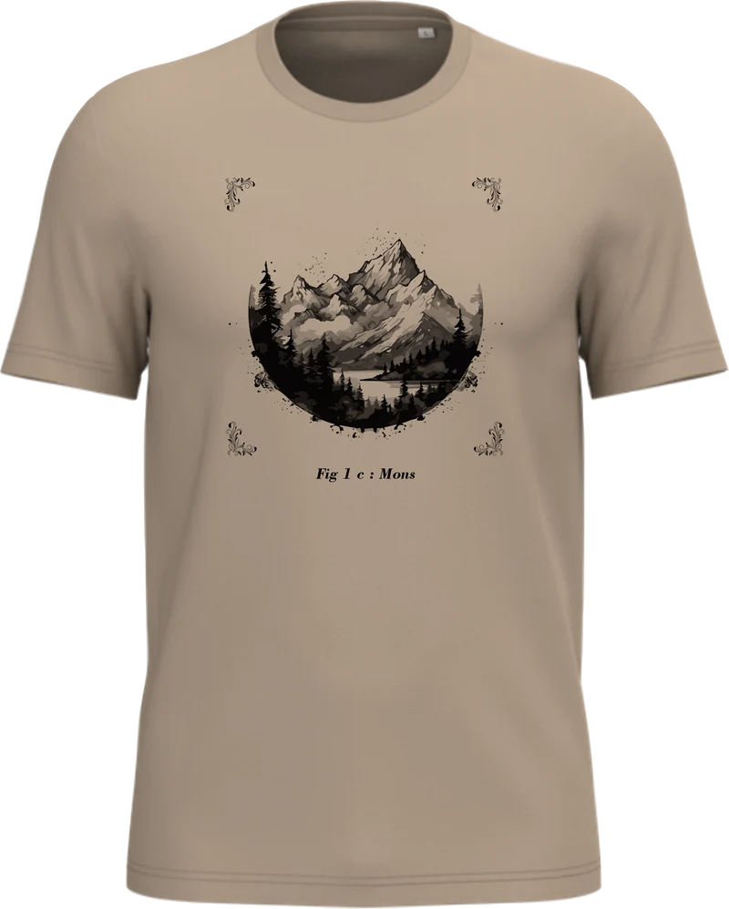 T-shirt écoresponsable - Mons